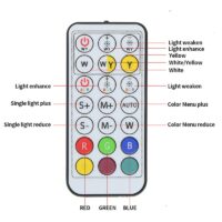 10" RGB LED Ring Light Selfie Photographic Lighting Colorful Ring Lamp Dimmable with Control Stand