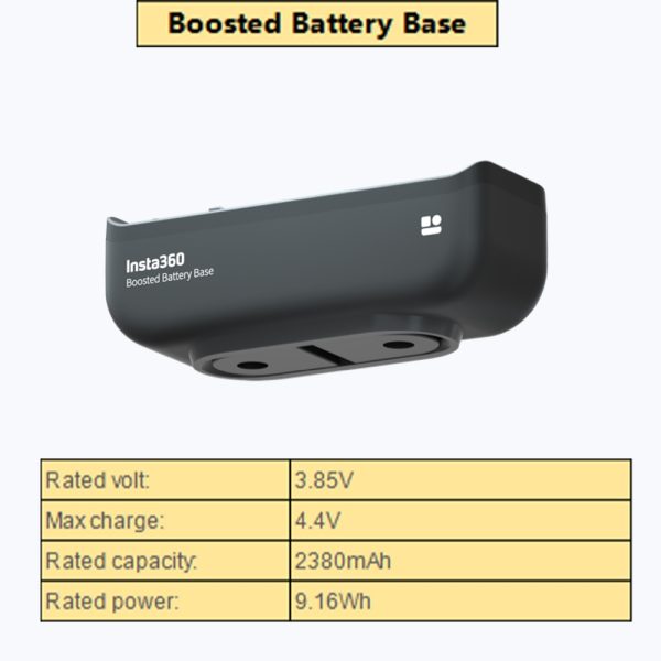 100% Original Insta360 ONER Battery Base/Boosted Battery Base/Fast Charge Hub Action