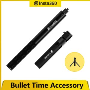 100% Original Insta360 Tripod Handle&Selfie Stick Action Video Camera Bullet-Time Accessories for Insta360