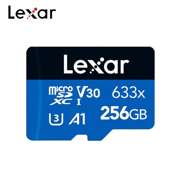 100% Original Lexar Class 10 A1 Memory Card 256GB 128GB 64GB SDXC