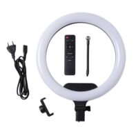 13inch Photo LED Selfie Ring Fill Light 24W Dimmable Camera Phone Ring Lamp With 160CM Stand Tripod