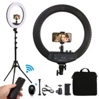 18Inch 55W Photo Studio LED Ring Light Phone camera Large Lamp With Stand Tripod