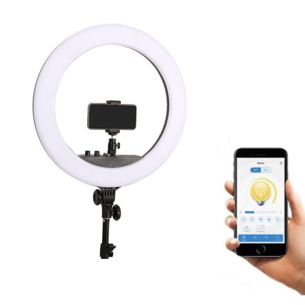 18Inch 55W Photo Studio LED Ring Light Phone camera Large Lamp With Stand Tripod