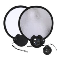 28cm 2 in 1 Reflector Photography Collapsible Portable Light Diffuser