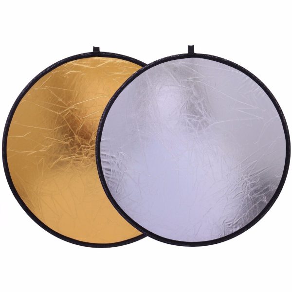 28cm 2 in 1 Reflector Photography Collapsible Portable Light Diffuser