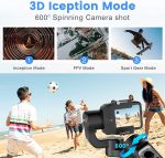 3-Axis Gimbal Stabilizer for GoPro 10 Action Camera Handheld Gimbal