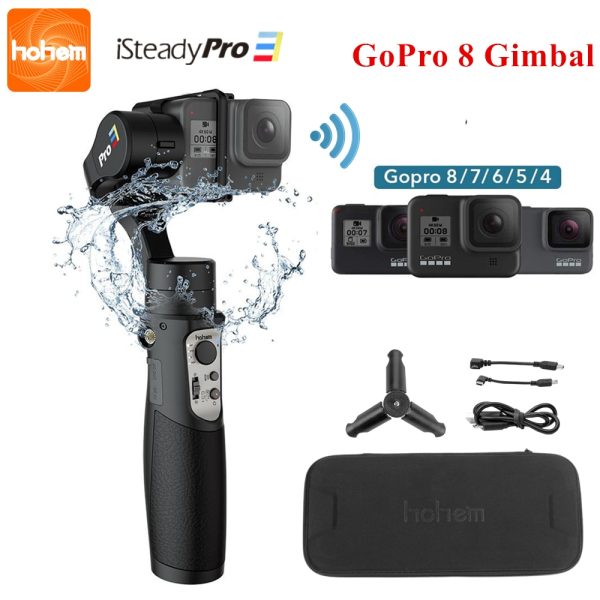 3-Axis Gimbal Stabilizer for GoPro 10 Action Camera Handheld Gimbal