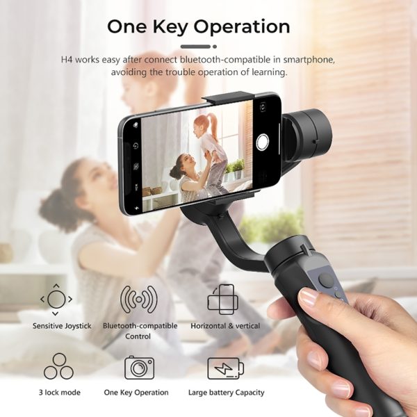 3-Axis Handheld Gimbal Stabilizer For Smartphone iPhone 13 12 XS