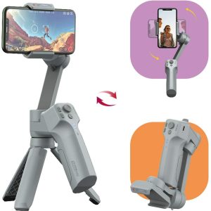 3-Axis Handheld Gimbal Stabilizer Selfie Stick for iPhone 13 Pro Xs Max