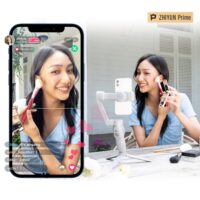 3-Axis Handheld Gimbal Stabilizer for iPhone 13 12 Pro Max/Samsung Smartphone Vlog with 180°Rotatable