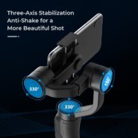 3 Axis gimbal Handheld stabilizer cellphone Video Record Smartphone Gimbal For Action Camera phone