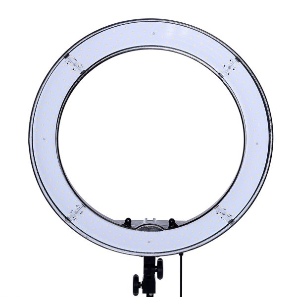 55W 18inch Camera Phone LED Ring Light Photography studio Dimmable Ring Lamp With Stand Tripods