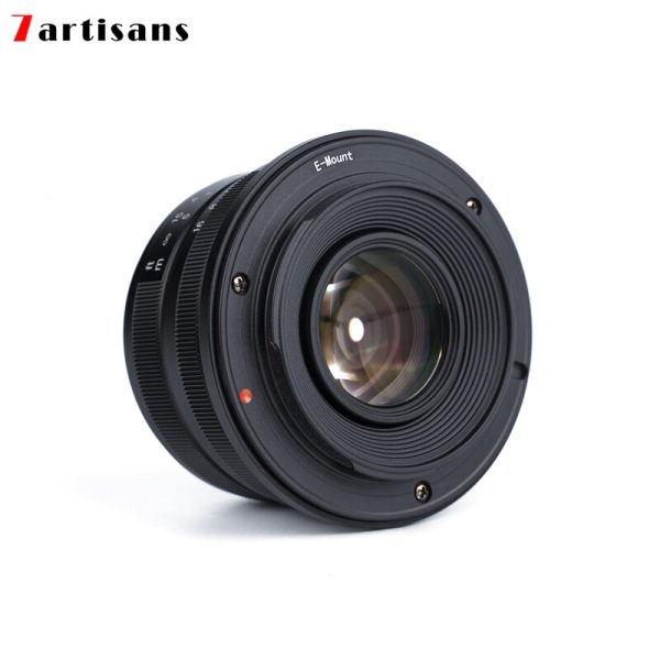 7artisans 7 artisans 25mm F1.8 Prime Lens for Sony E/Fujifilm/Canon EOS-M/Micro 4/3 A6400 A6500 ZV-E10 XS-10 GH5 EM10III M200 M6