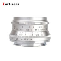 7artisans 7 artisans 35mm F1.2 MF Prime APS-C Lens for Sony E/EOS-M/Nikon Z /Fuji XF/M4/3 A6500 A6300 X-S10 M50 E-M10III GX9 G9