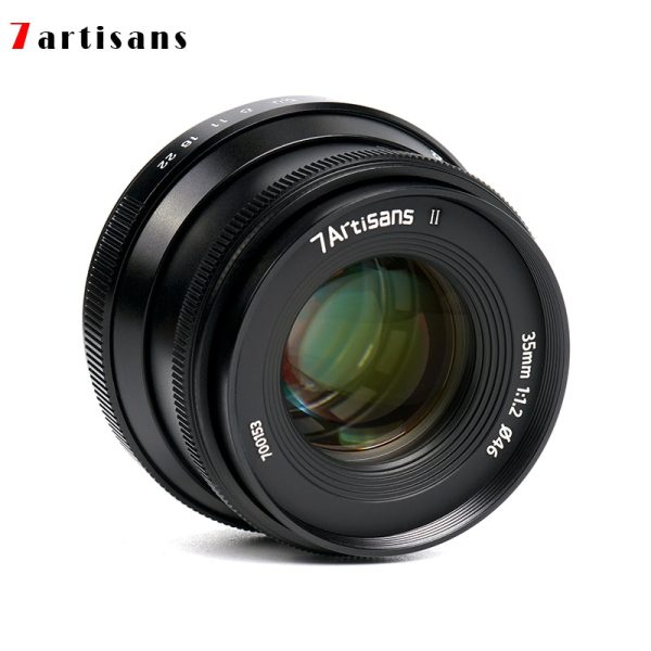 7artisans 7 artisans 35mm F1.2II Prime Lens for Sony E/Fuji/M43/ Canon Eos-m/Nikon Z Mount A6500 A6600 M100 X-S10 DC-S1 EM10III