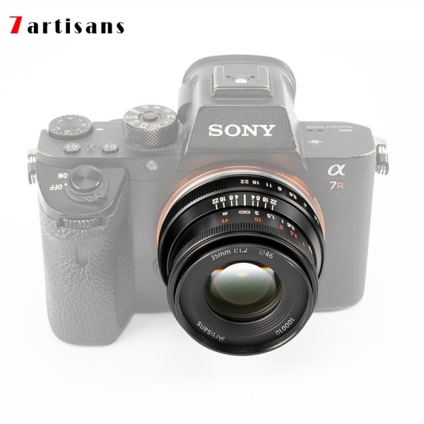 7artisans 7 artisans 35mm F1.2II Prime Lens for Sony E/Fuji/M43/ Canon Eos-m/Nikon Z Mount A6500 A6600 M100 X-S10 DC-S1 EM10III