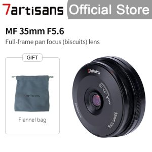 7artisans 7 artisans 35mm F5.6 Prime Full Frame Lens for Sony E A6600 /Nikon Z Z50/Canon Eos-R /Leica L /LeicaM,M10,M-P240 Mount