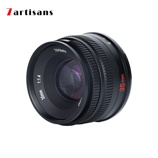 7artisans 7 artisans 35mmF1.4Mark II Aps-c Prime Lens for Sony E A6600 6500/Fuji XF/Canon EOS-M M50 /M4/3mount EM-10III/Nikon Z