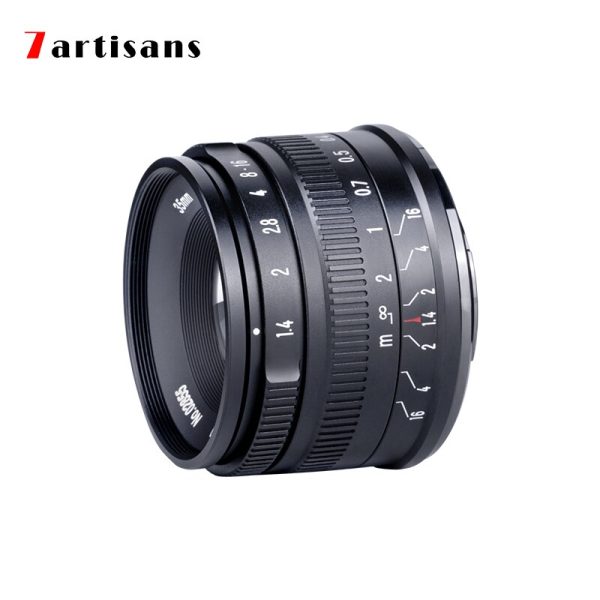 7artisans 7 artisans 35mmF1.4Mark II Aps-c Prime Lens for Sony E A6600 6500/Fuji XF/Canon EOS-M M50 /M4/3mount EM-10III/Nikon Z