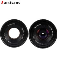 7artisans 7 artisans 50mm f1.8 Large Aperture Portrait MF Prime Lenses Fit For Canon EOS-M M50 M100/Sony E A7/Fuji FX/M4/3 mount