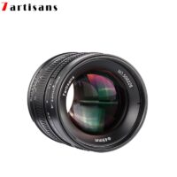 7artisans 7 artisans 55mm F1.4 Large Aperture Portrait MF Prime Lenses for Sony E a6600 a6100/M4/3 mount GX9 G9