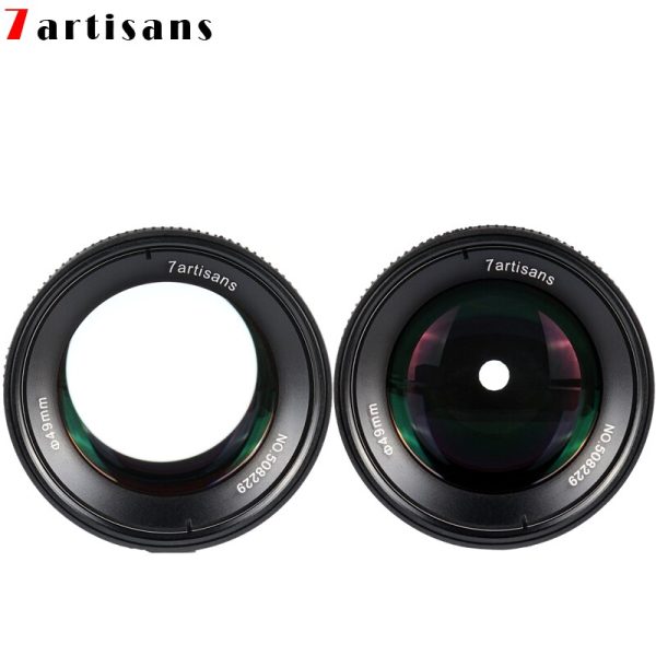 7artisans 7 artisans 55mm F1.4 Large Aperture Portrait MF Prime Lenses for Sony E a6600 a6100/M4/3 mount GX9 G9