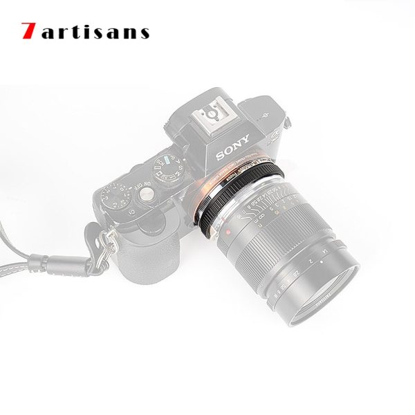 7artisans 7 artisans LM-E Close Focus Adapter for Leica M to Sony E adapter ring close-upR4/R3/M3/A7NEX macro ring