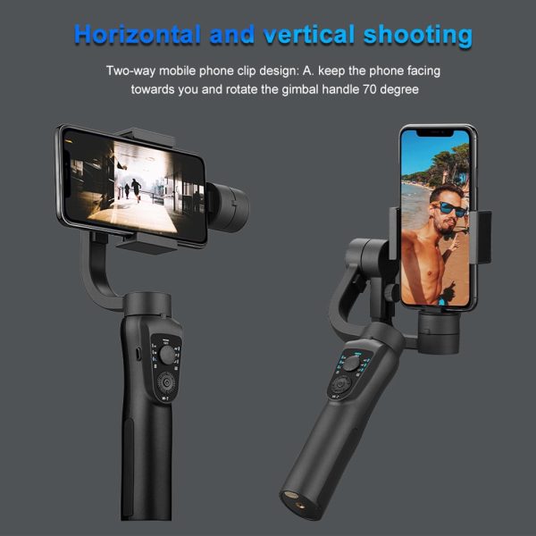 AXNEN S5B 3 Axis Handheld gimbal stabilizer cellphone Video Record Smartphone Gimbal