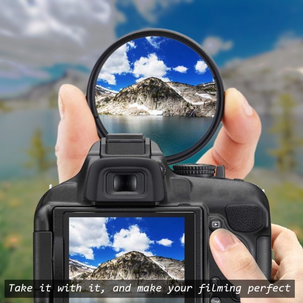 Andoer 58mm 52mm Camera UV CPL FLD Lens Filters Kit and Altura Photo ND Neutral Density Filter