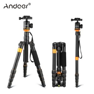 Andoer QZ-278 Professional Tripod Monopod Camera Tripod with Ball Head