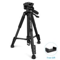 Andoer TTT-663N 57.5inch Camera Tripod for Phone Tripode Para Camara