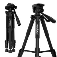 Andoer TTT-663N 57.5inch Camera Tripod for Phone Tripode Para Camara