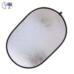 CY-24×35-60x90cm-silver-and-white-2in1-oval-camera-photo-Accessories-portable-multi-photography-handhold-collapsible-1