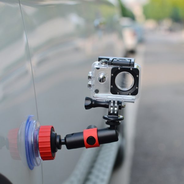 Car Suction Cup Sucker Car Holder Mount For GoPro Action Camera Osmo Xiaomi SOOCOO SJCAM