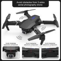 E525 PRO RC Quadcopter Profissional Obstacle Avoidance Drone Dual Camera 1080P 4K