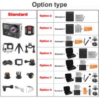 EKEN H5S Plus 4K 30fps Action Camera HD EIS with Ambarella A12 chip inside 30m waterproof