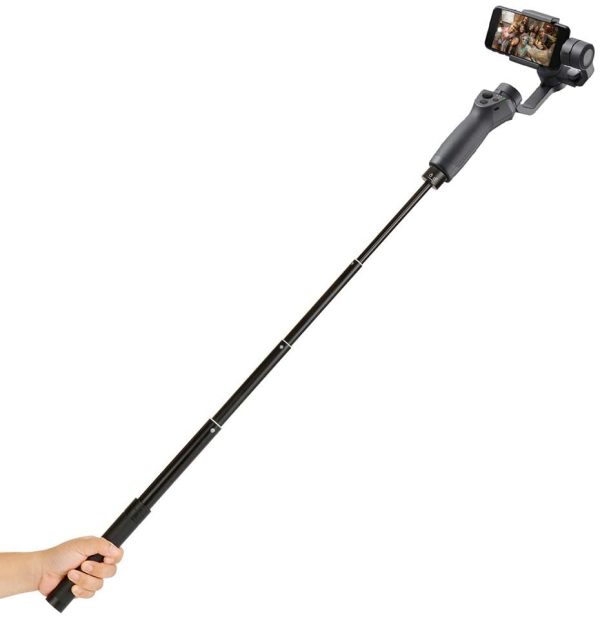 Extension Rod for Gimbal Stabilizer- 29 inch Adjustable Selfie Stick Compatible with Gimbal