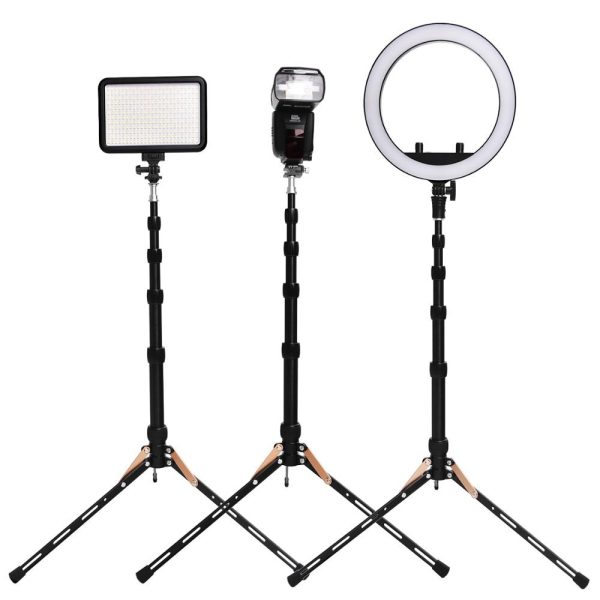 FOSOTO FT-140 Portable Led Light Tripod Stand For Camera Phone Photographic