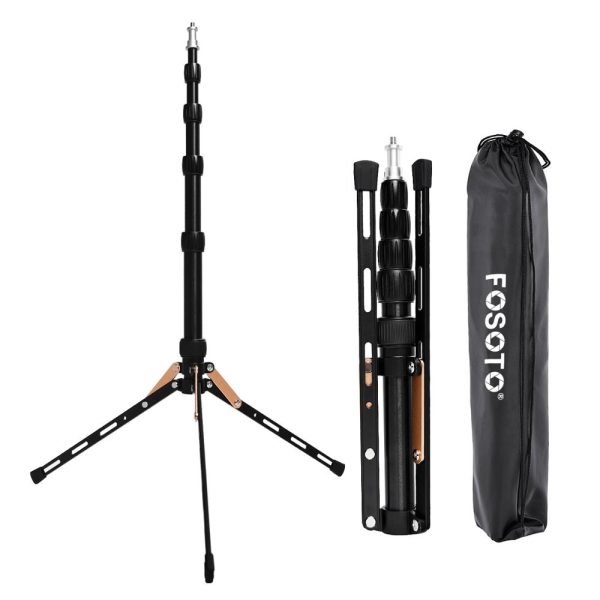 FOSOTO FT-140 Portable Led Light Tripod Stand For Camera Phone Photographic