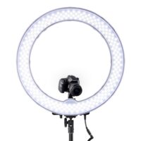 FOSOTO RL-18 Photography Lighting Dimmable Ring Lamp Camera Ring Lamp Led Ringlight With Tripod Stand