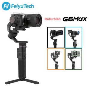 FeiyuTech 3-Axis G6 Max Handheld Gimbal Camera Stabilizer Feiyu for RX100Ⅳ for GoPro Hero 8 7 6 Smartphone for Canon EOSM50