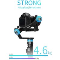 FeiyuTech AK4500 3-Axis Handheld Gimbal DSLR Camera Stabilizer Kit Pole Tripod with Follow Fcous for Sony/Panasonic/Canon Used