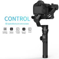 FeiyuTech AK4500 3-Axis Handheld Gimbal DSLR Camera Stabilizer Kit Pole Tripod with Follow Fcous for Sony/Panasonic/Canon Used