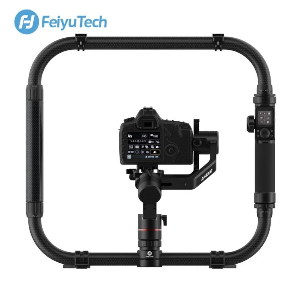 FeiyuTech AK4500 Carbon Fiber Double-hand Foldable Set Dual Handle Cricle Grip for AK Series DSLR Stabilizer Gimbal