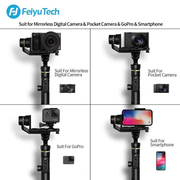 FeiyuTech G6 Plus 3-Axis Handheld Gimbal Stabilizer