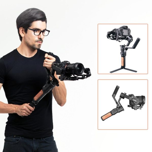 FeiyuTech Official AK2000S DSLR Camera Stabilizer Handheld Gimbal Mirrorless 2.2 kg Payload fit for Sony Canon Fuji