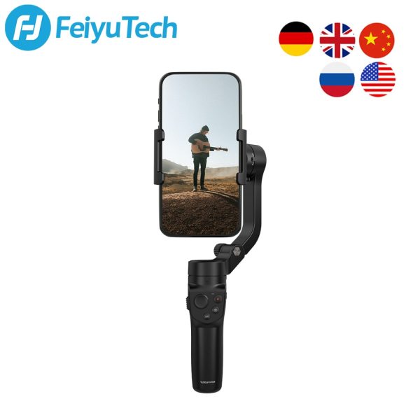 FeiyuTech Vlog Pocket 2 Handheld Smartphone Gimbal Stabilizer selfie stick for iPhone 13