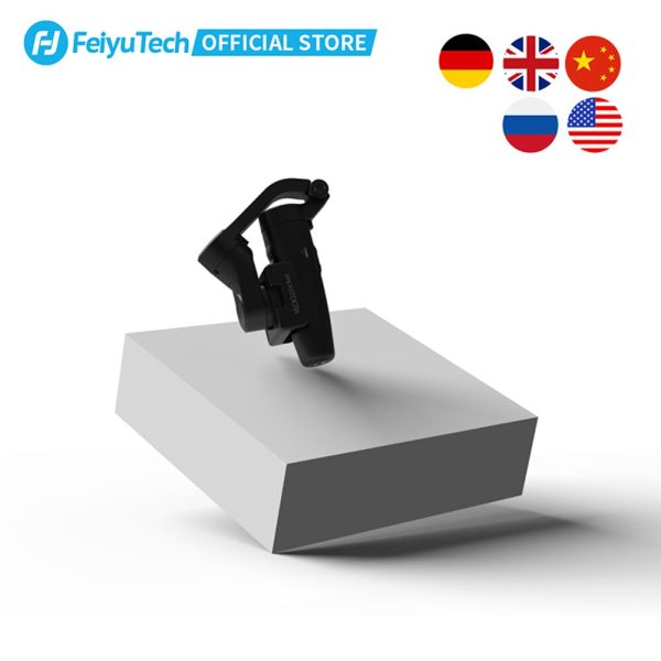 FeiyuTech Vlog Pocket Foldable Handheld Gimbal Smartphone Stabilizer Selfie Stick 3-Axis