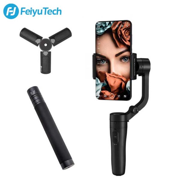 FeiyuTech Vlog Pocket Foldable Handheld Gimbal Smartphone Stabilizer Selfie Stick 3-Axis