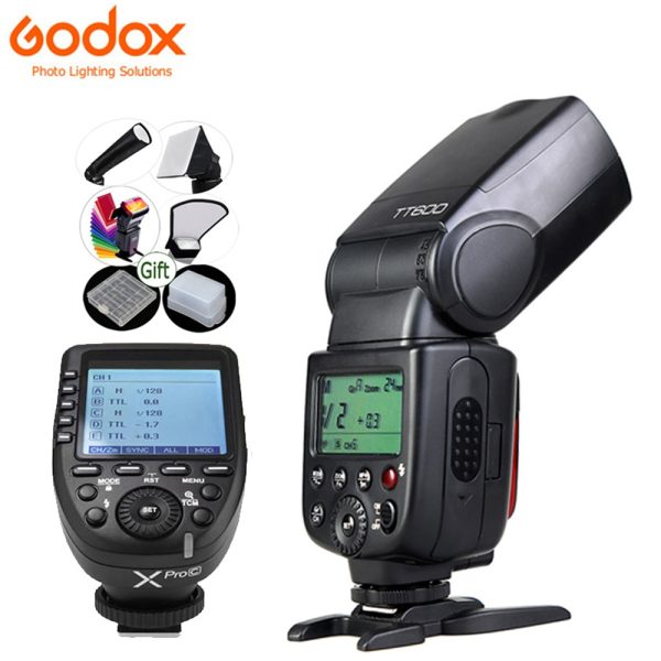 GODOX TT600 GN60 Flash Light Master Slave Speedlite 2.4G Wireless System